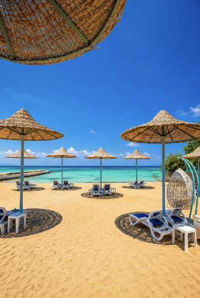 Fiesta Beach Resort č.2 / Al Ahyaa / přímo na vlastní pláži